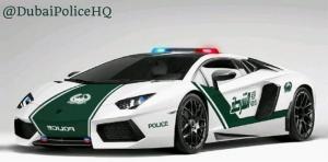 Lamborghini Aventador Dubai Police 2013 года